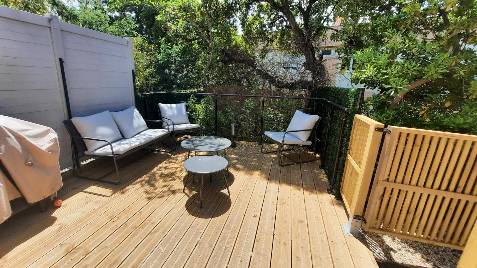 Studio Climatise Lantanas 4 Personnes Ле-Лаванду Екстер'єр фото